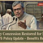 Senior Citizen Railway Update