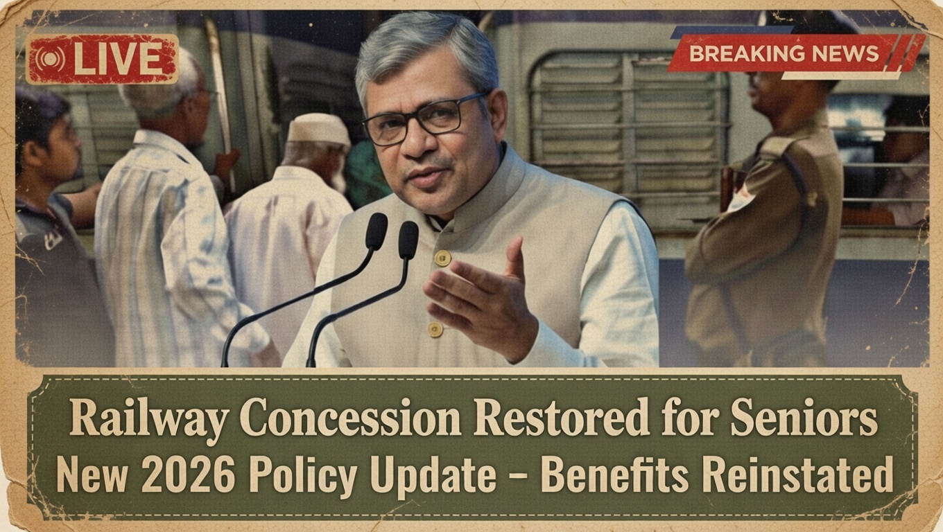 Senior Citizen Railway Update